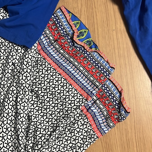 PJ set Petite Medium Blue Summer/Spring Set with Pockets - Picture 2 of 3